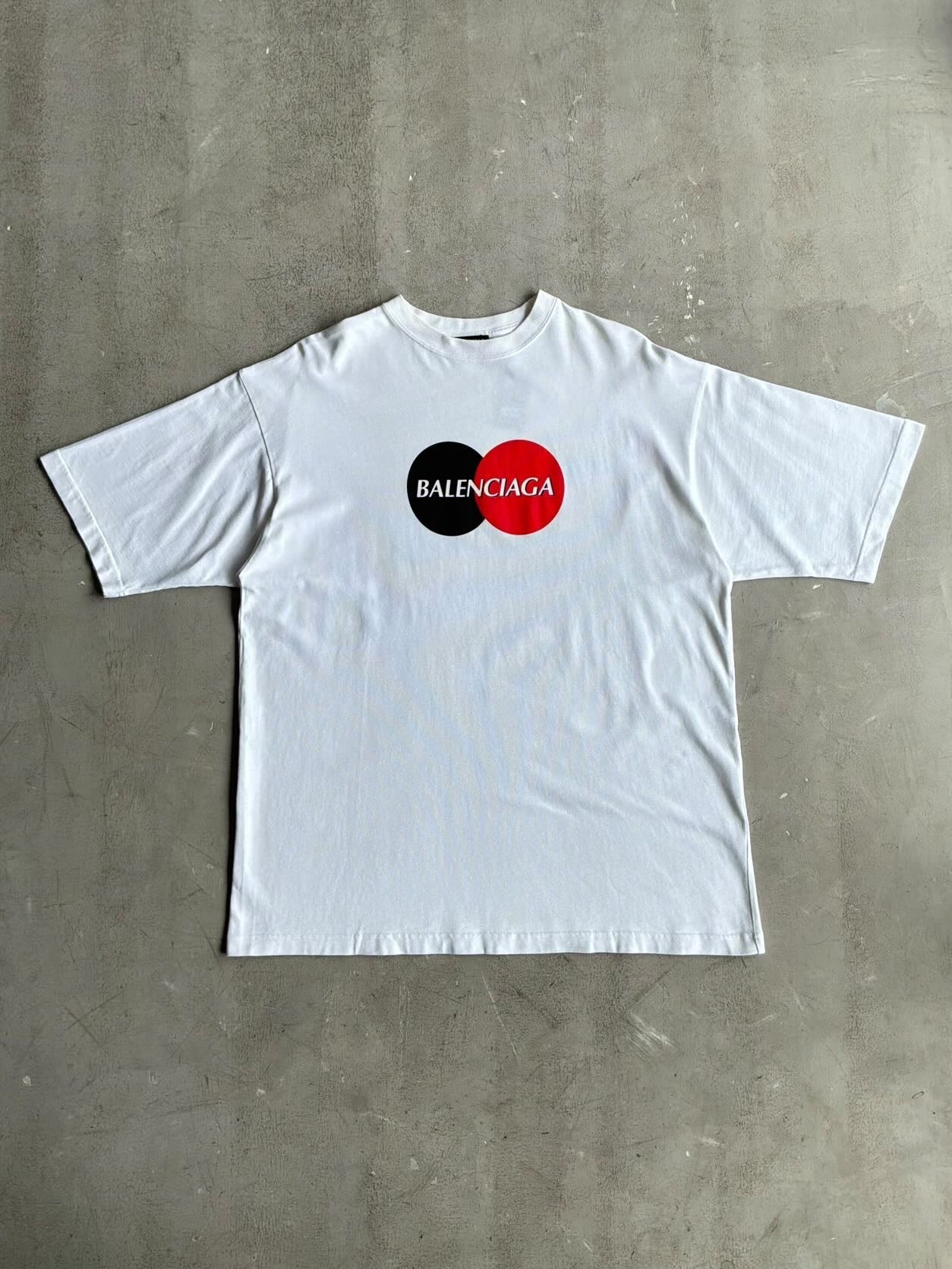 Balenciaga MasterCard Logo Tee
