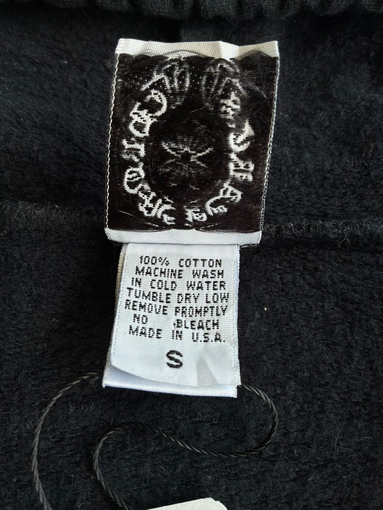 90’s Chrome Hearts Cracked Horseshoe Zip Hoodie