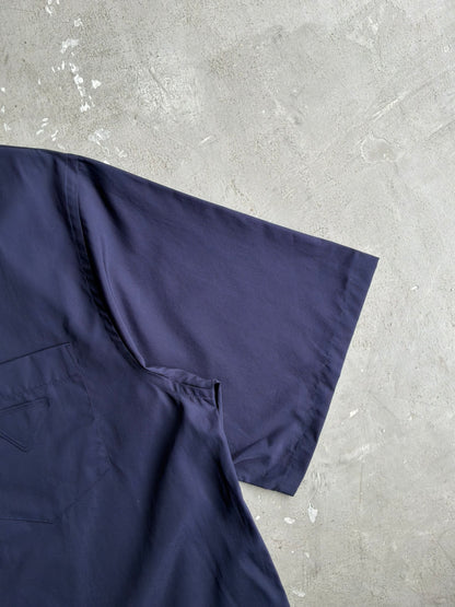 Prada Navy Button Up Shirt