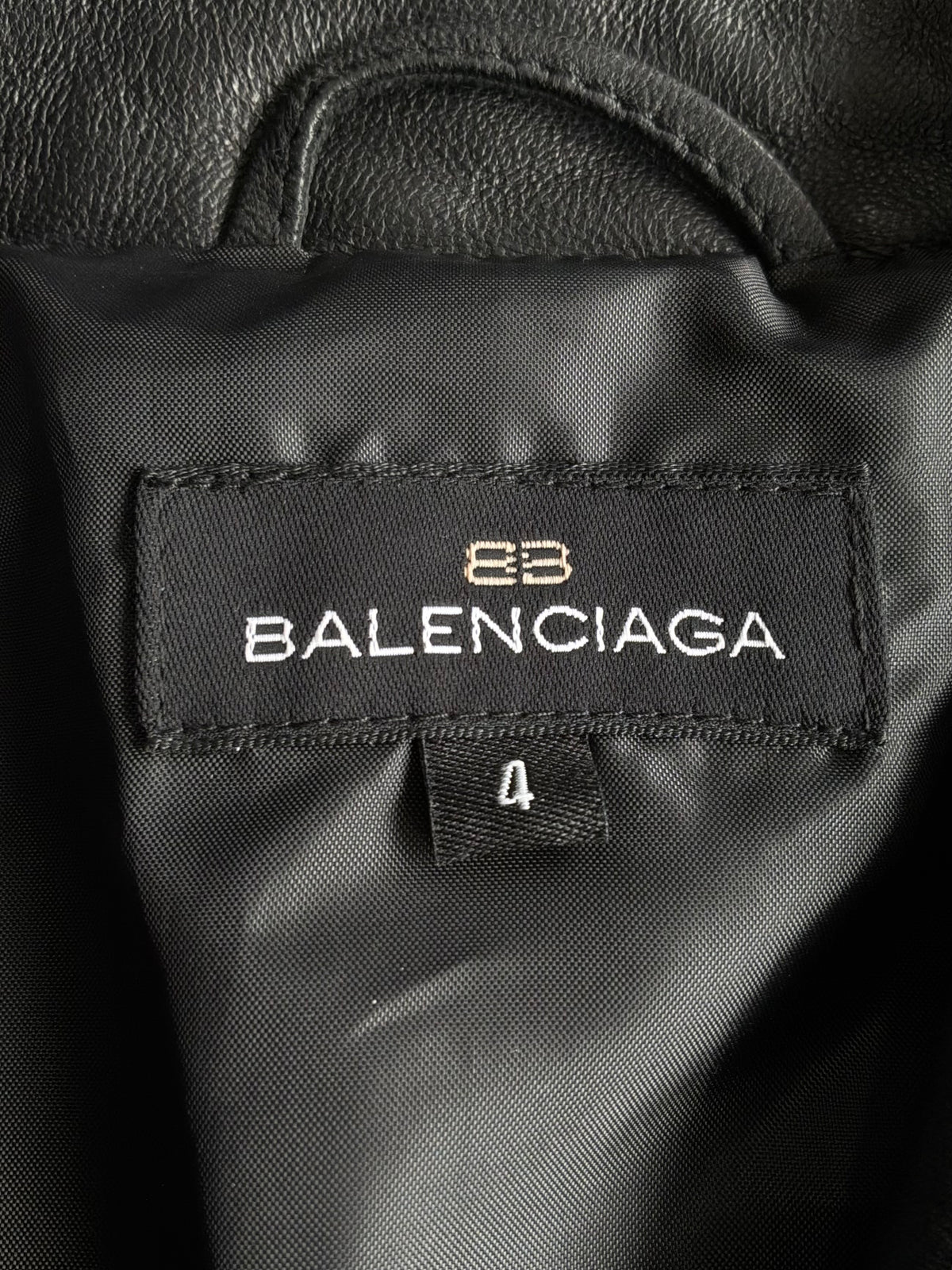 Balenciaga Harrington Leather Jacket