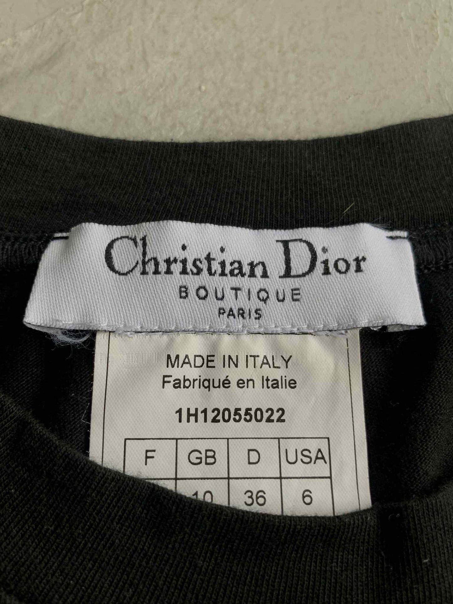 Dior By John Galliano ‘CD’ Smile Top