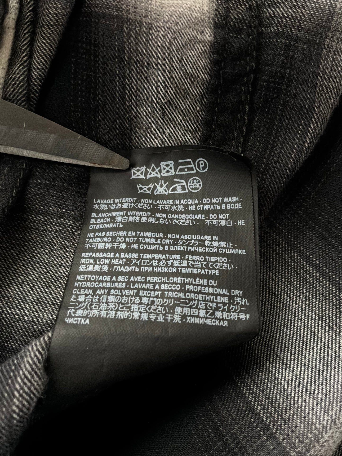 Saint Laurent Paris Flannel