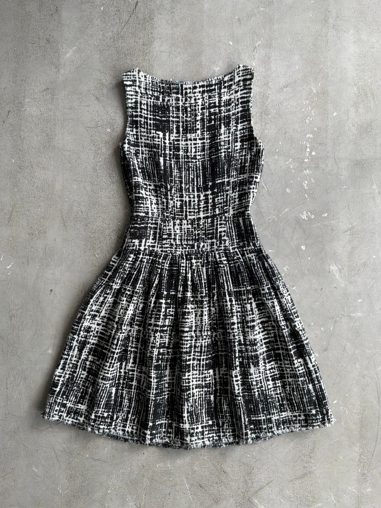 Prada Tweed Cocktail Dress