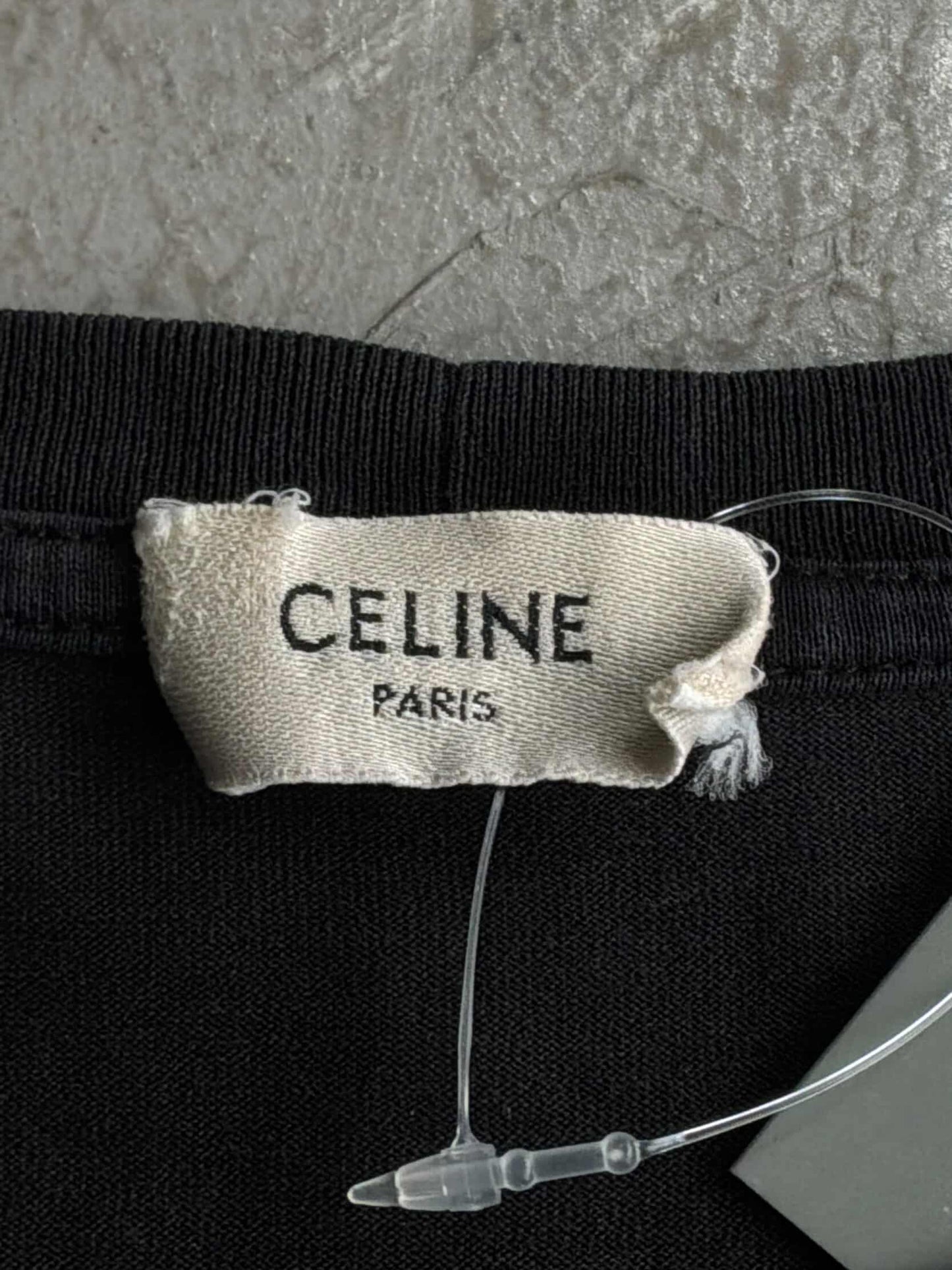 Celine Womens Script Tee