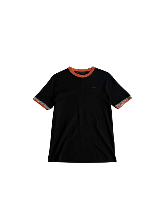 Prada Orange Neckline Shirt