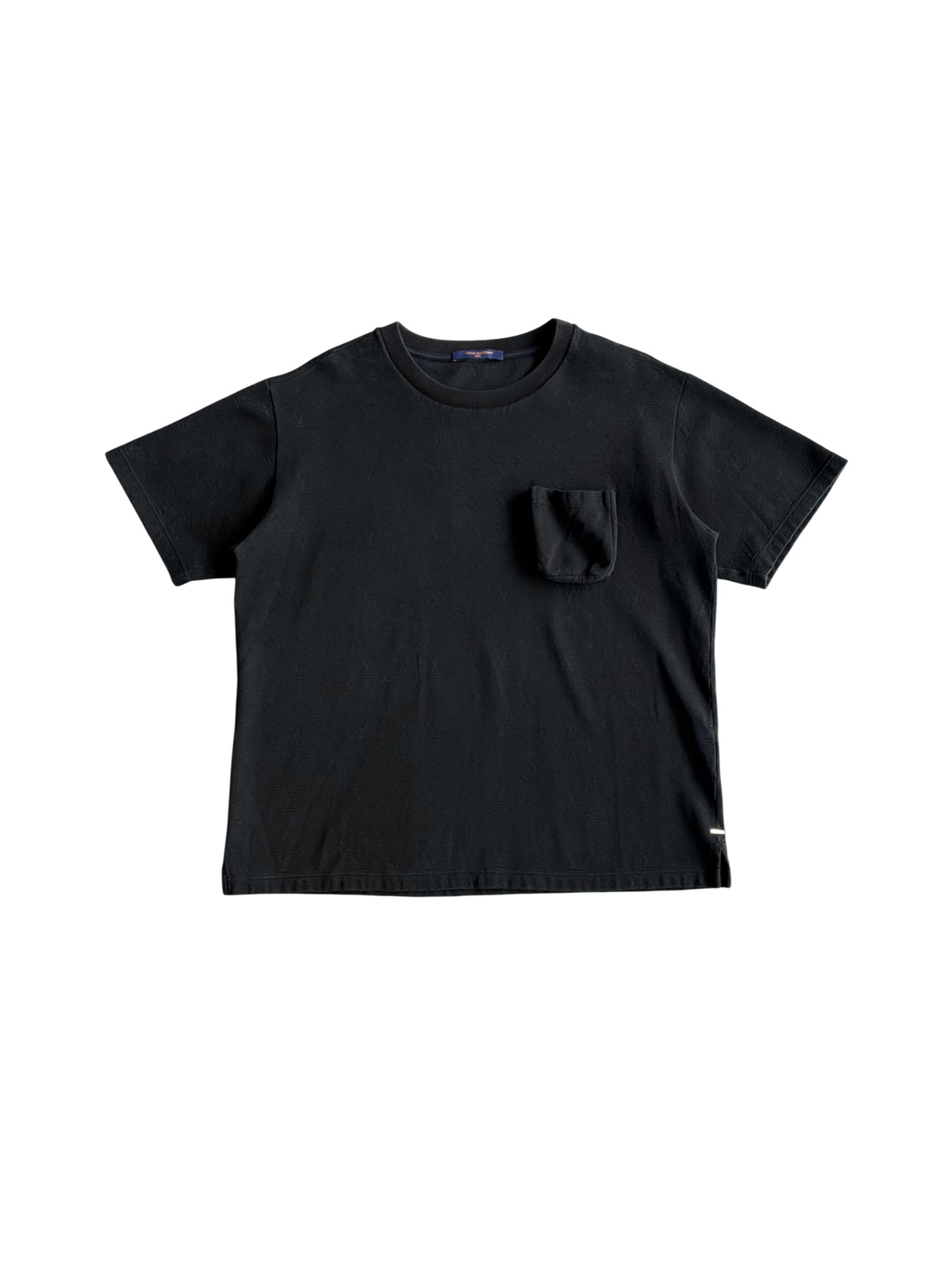 Louis Vuitton 3D Monogram Black Tee