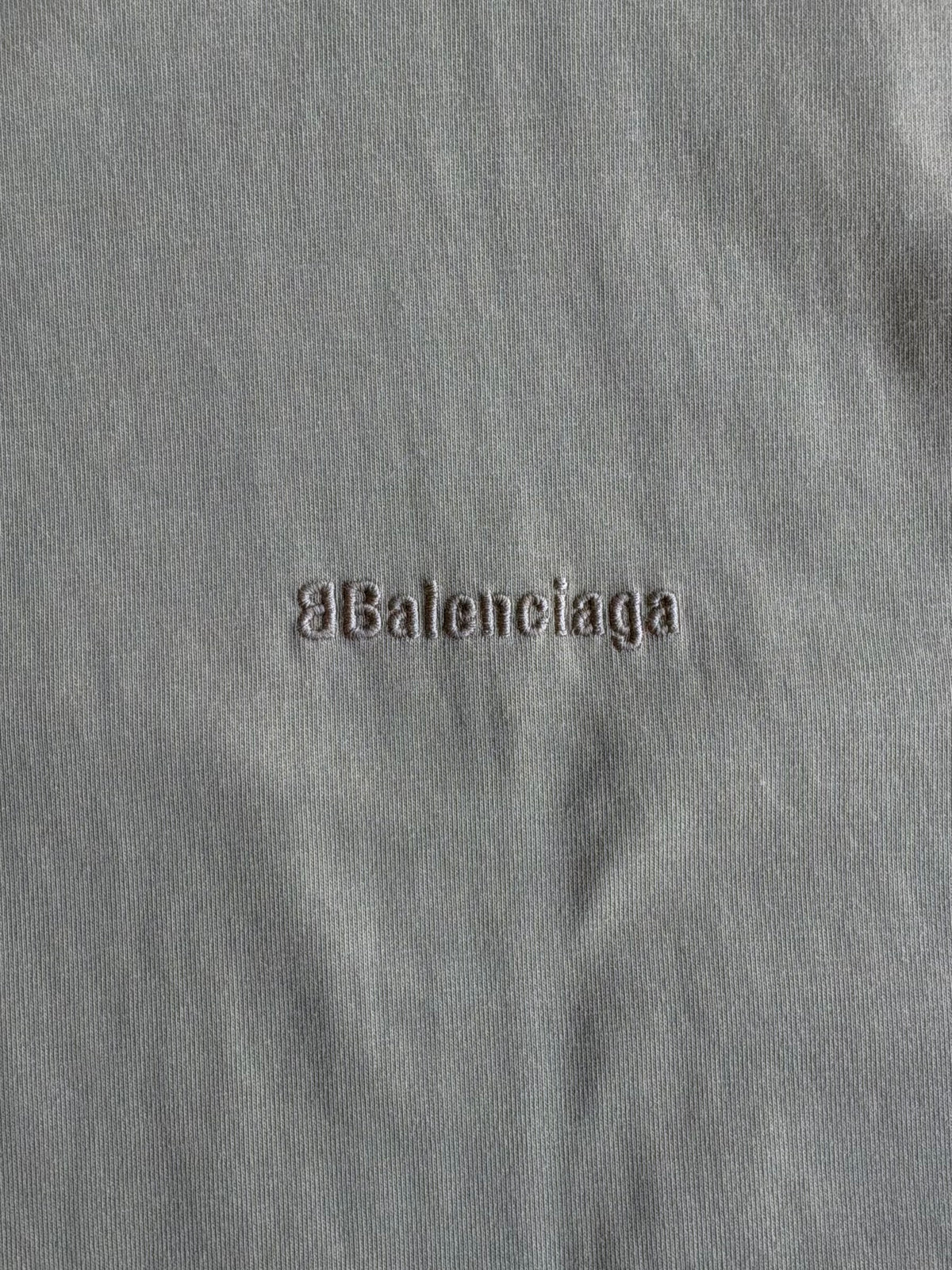 Balenciaga Spellout Chest Logo Tee