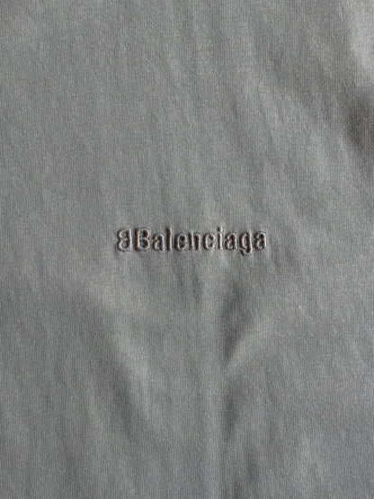 Balenciaga Spellout Chest Logo Tee