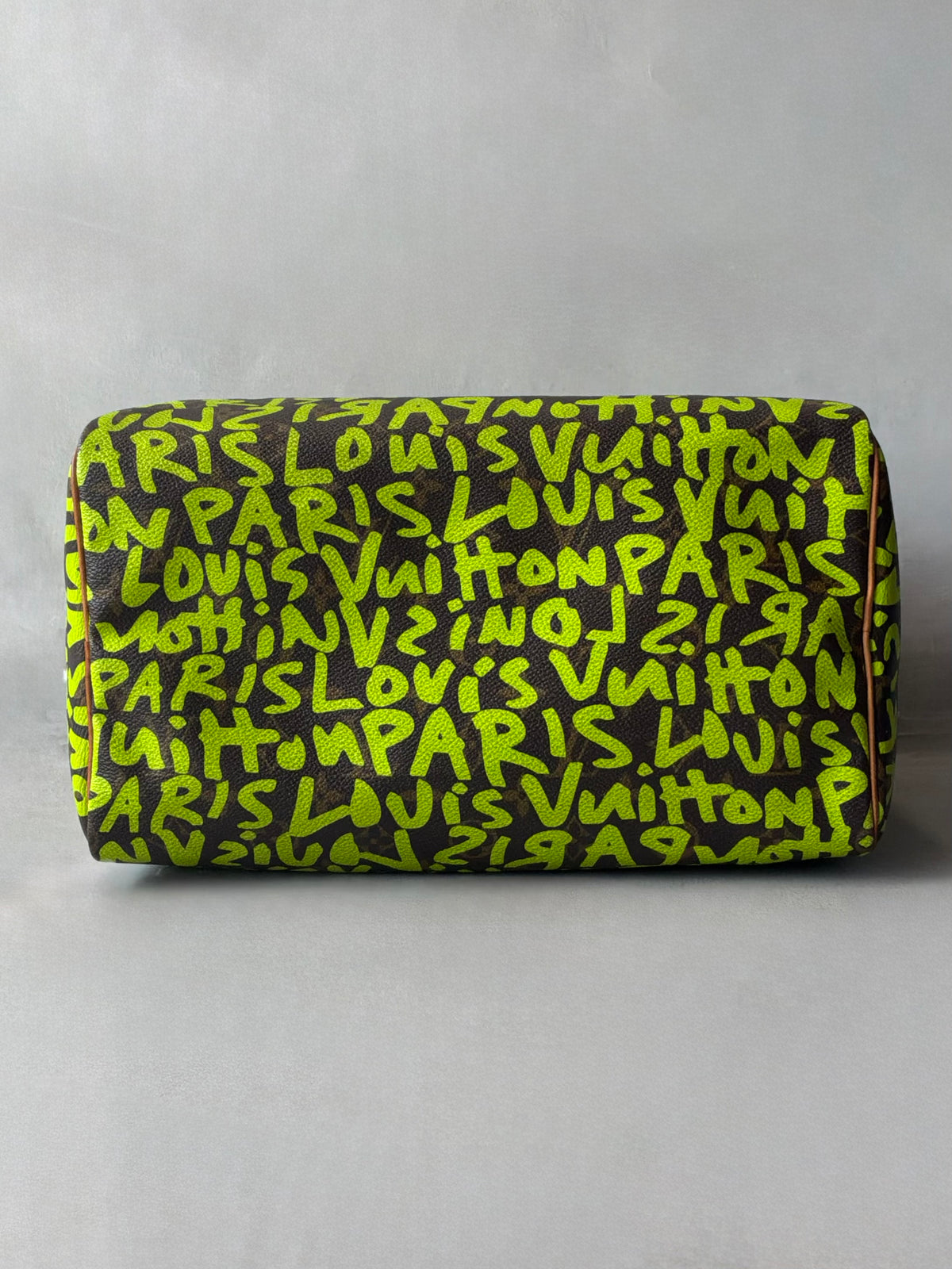 Louis Vuitton x Stephen Sprouse Green Graffiti Speedy 30 Bag