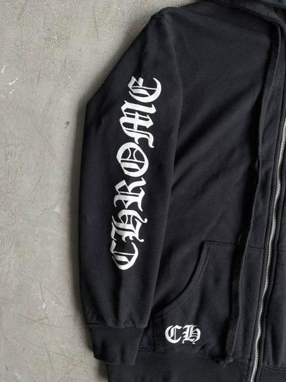 Chrome Hearts FUCK YOU Horseshoe Thermal Zip Hoodie