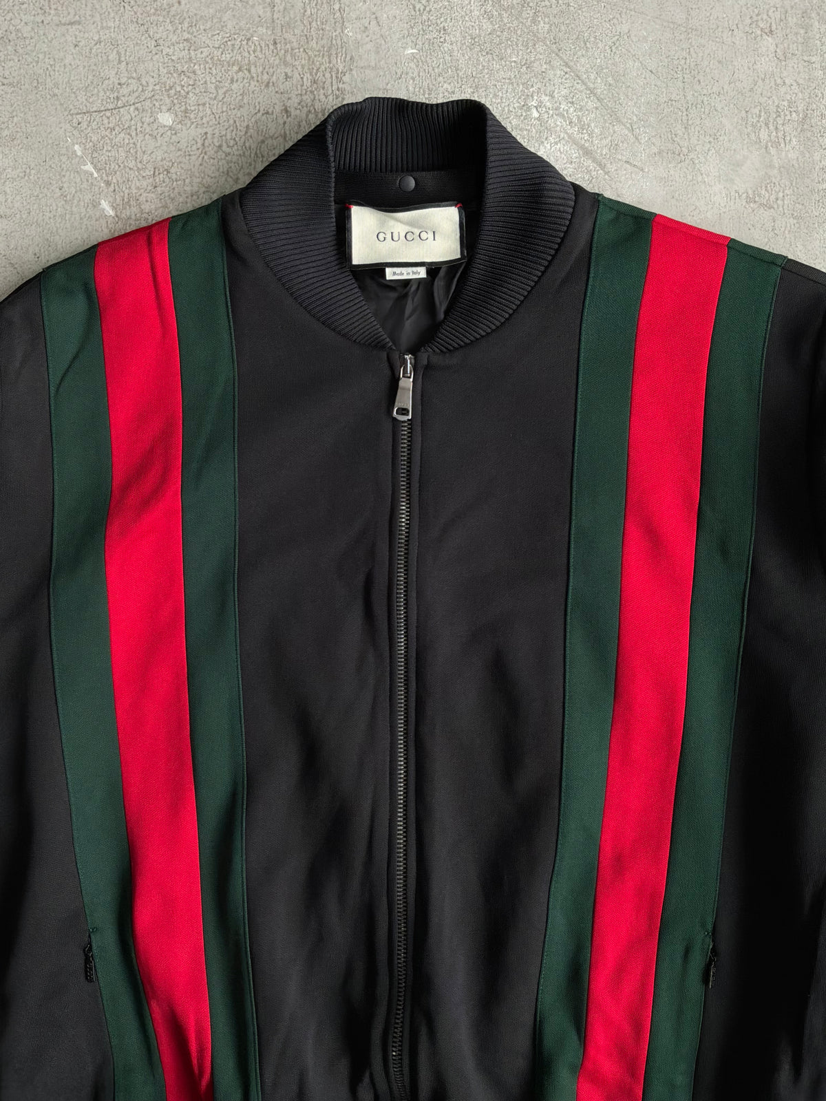 Gucci Web Stripe Sherryline Track Jacket