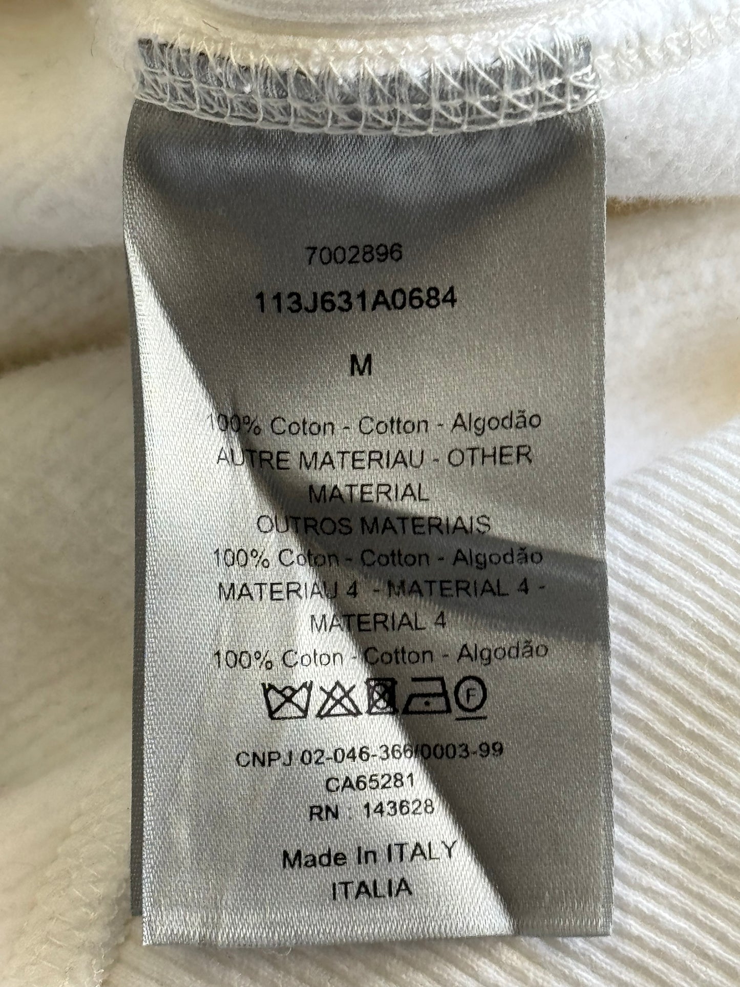 Dior Oblique Towel Hoodie