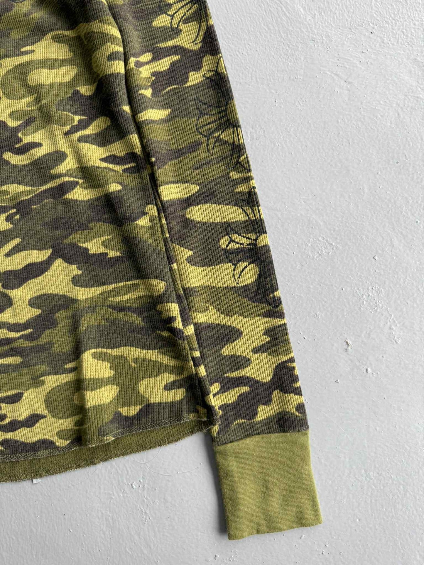 Womens Chrome Hearts Thermal Camouflage Longsleeves