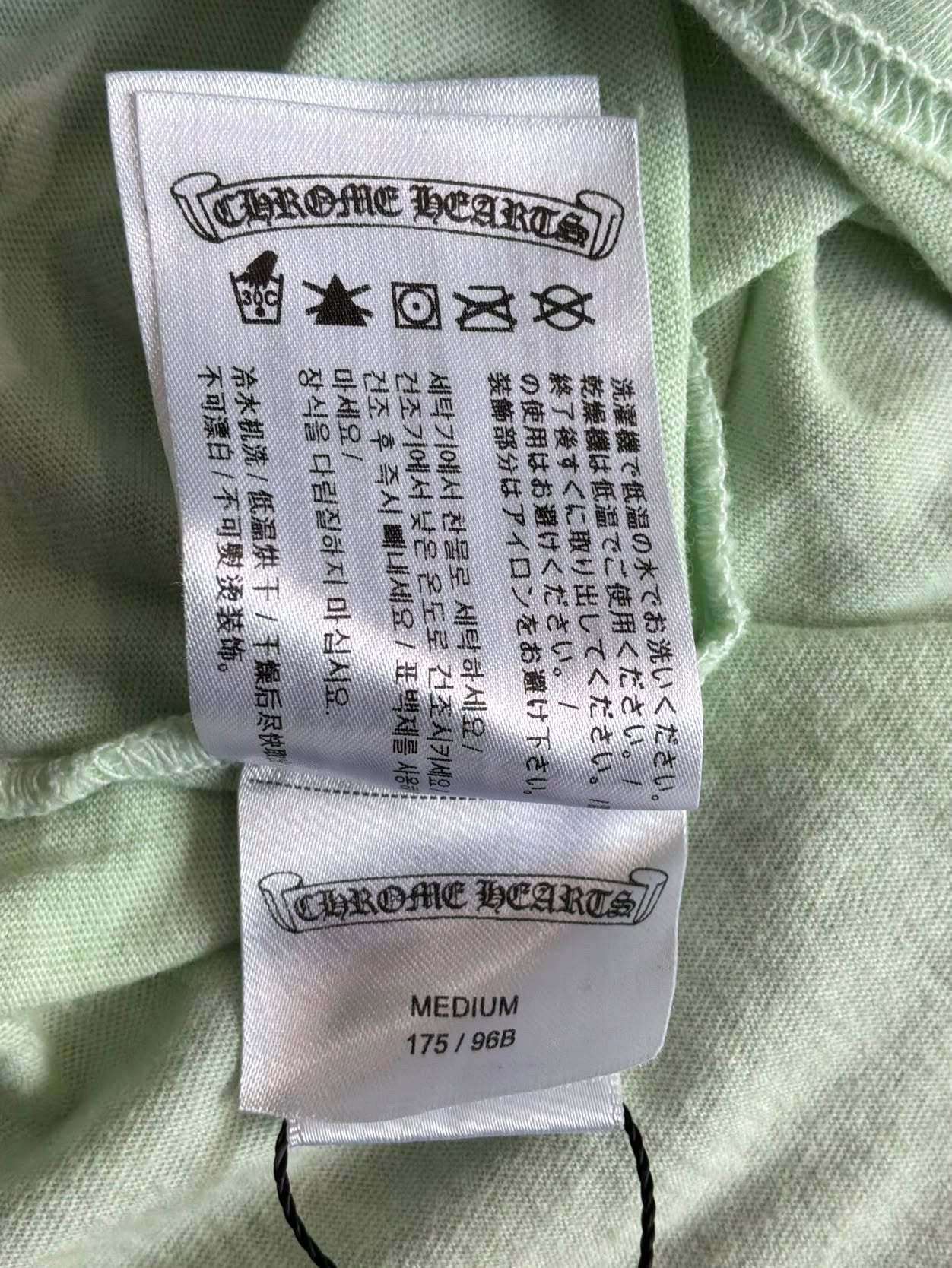 Chrome Hearts GITD Horseshoe Floral Longsleeves
