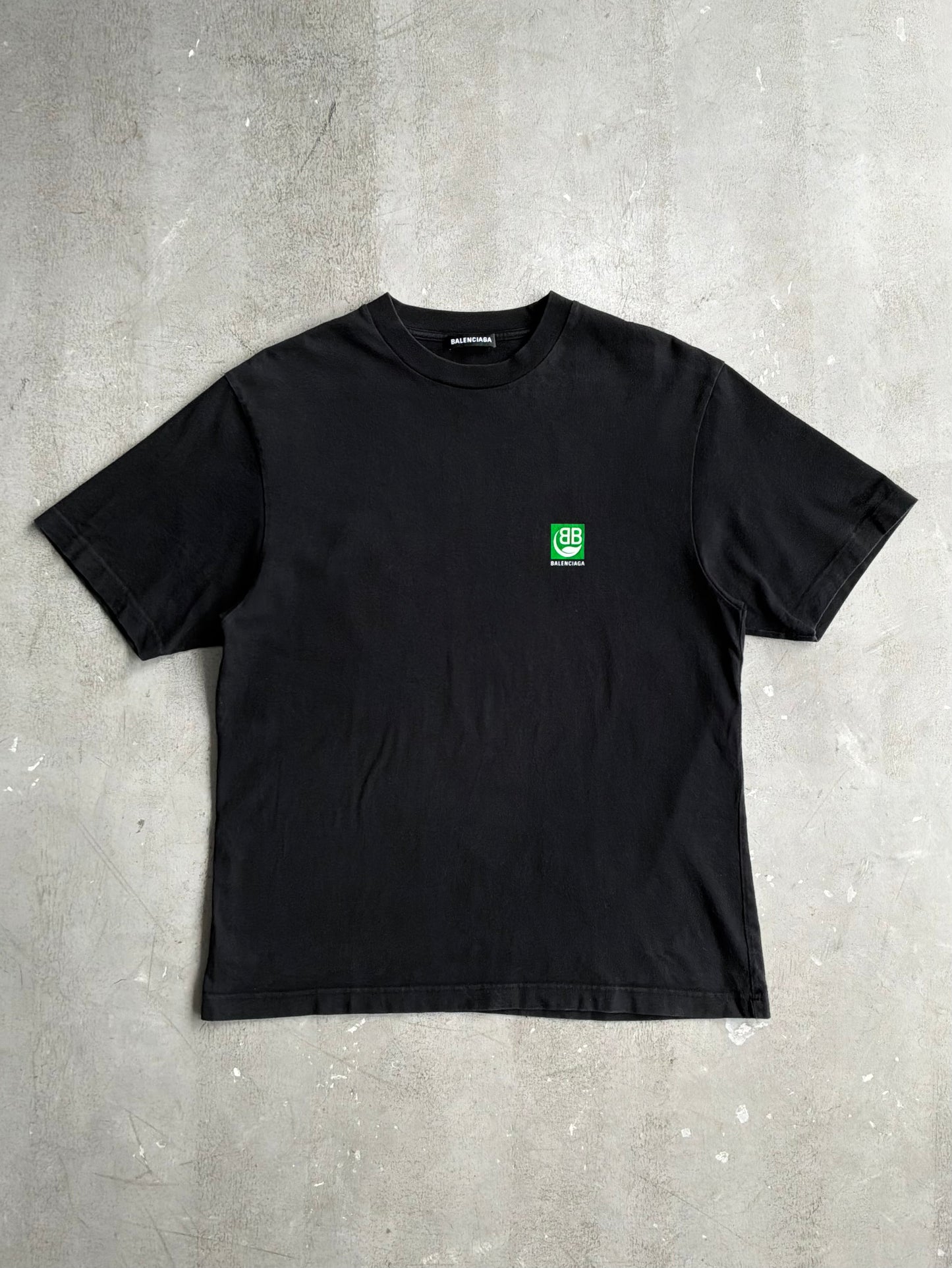 Balenciaga Leaf Logo Mullet Tee