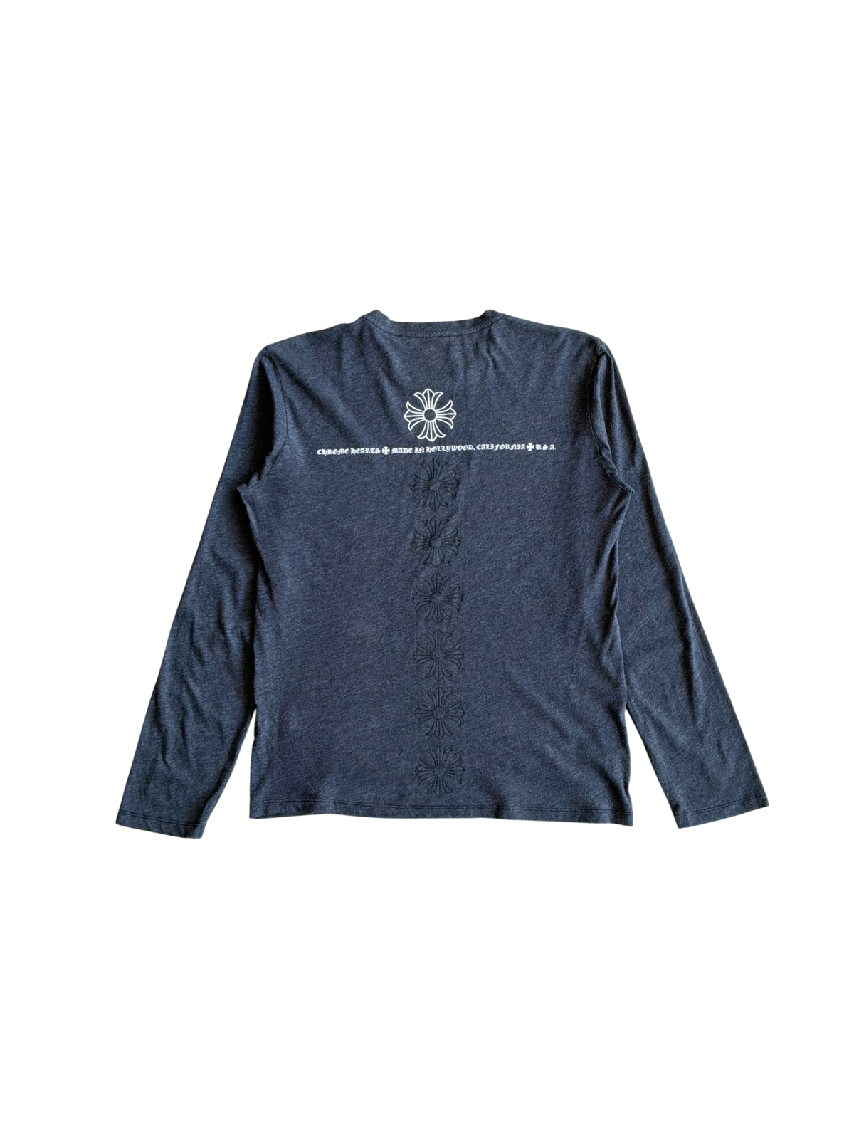 Chrome Hearts Spine Cross Gray Longsleeves