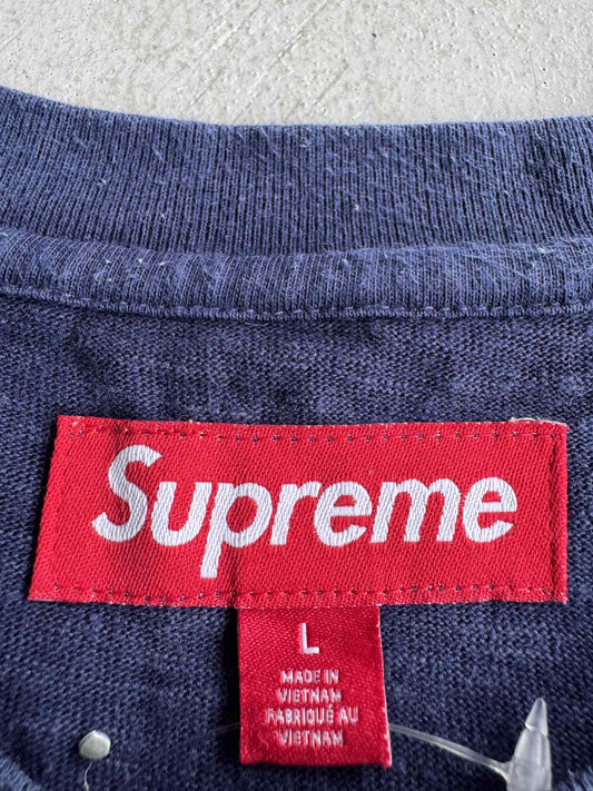 Supreme Pocket Tee Blue shirt