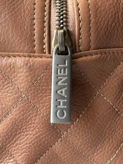 Chanel Quilted Mini Bowler Bag