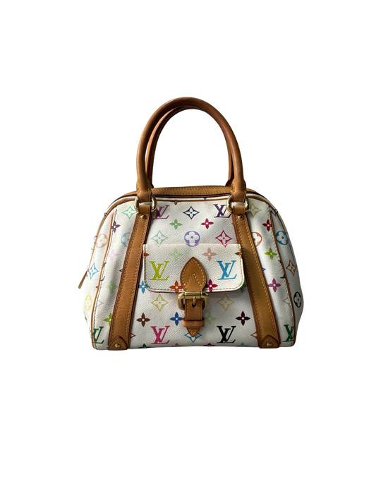 Louis Vuitton X Takashi Murakami Multicolore Pricilla Bag