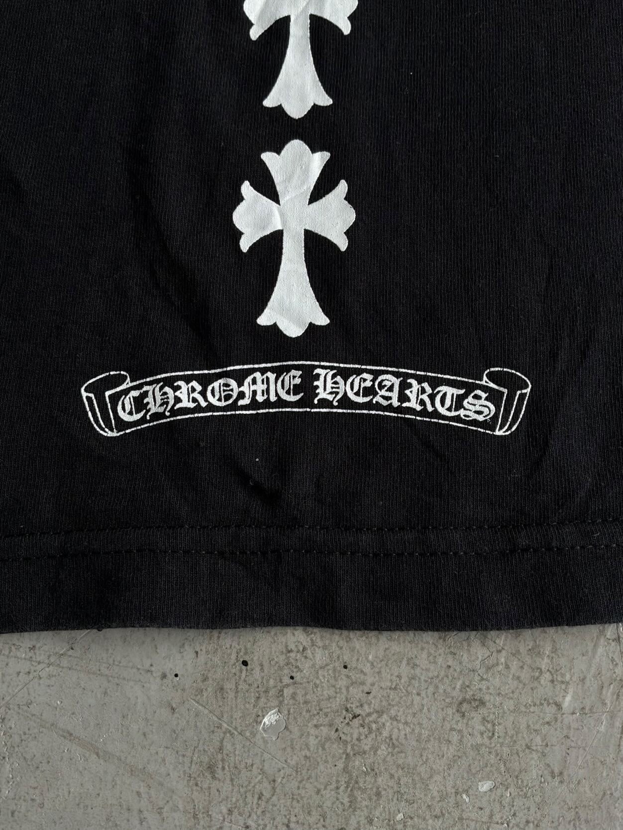 Vintage Chrome Hearts Spine Cross Tee