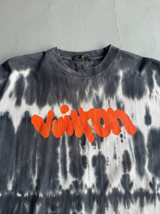 Louis Vuitton Tie Dye Script Tee