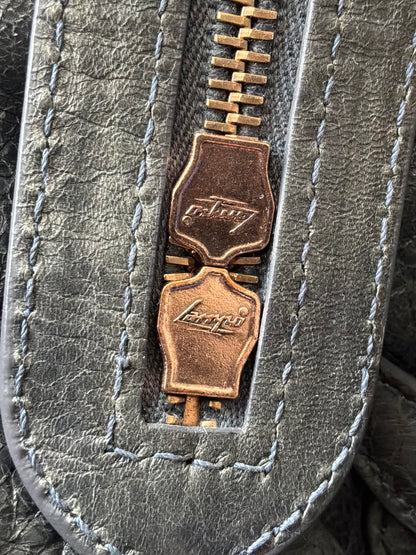 Balenciaga Classic City Gray on Bronze Lambskin Bag