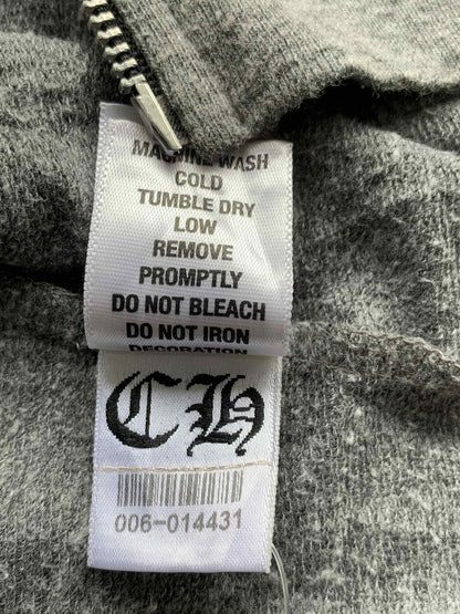 2000’s Chrome Hearts Tripple Cross “Sword” Zip Hoodie