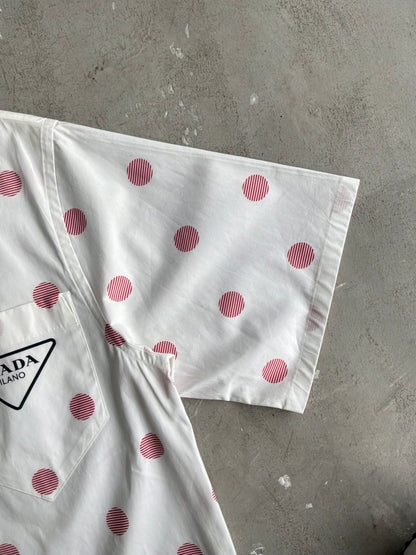 Prada Polka Bowling Shirt