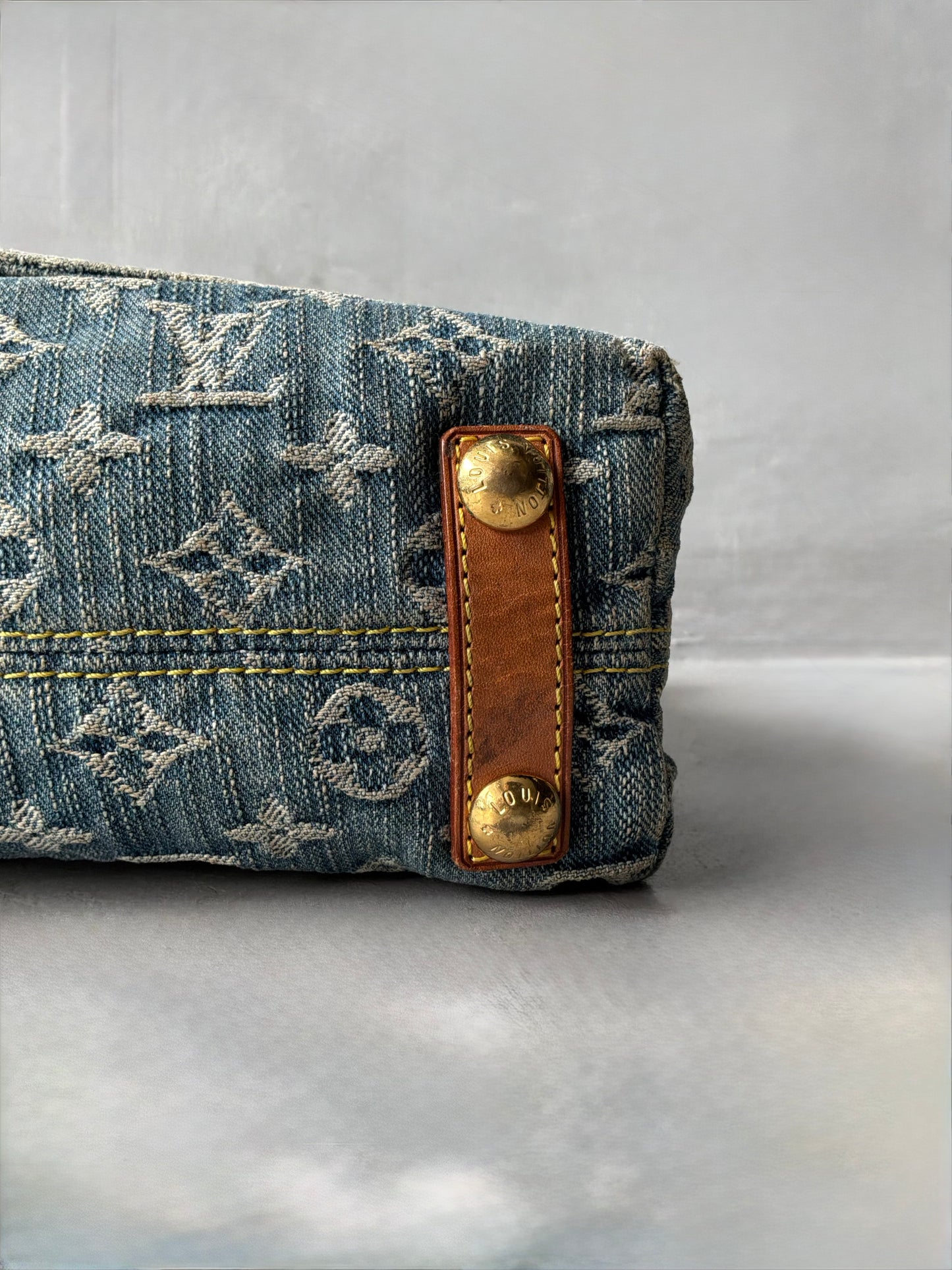 Louis Vuitton Denim Monogram PM Shoulder Bag