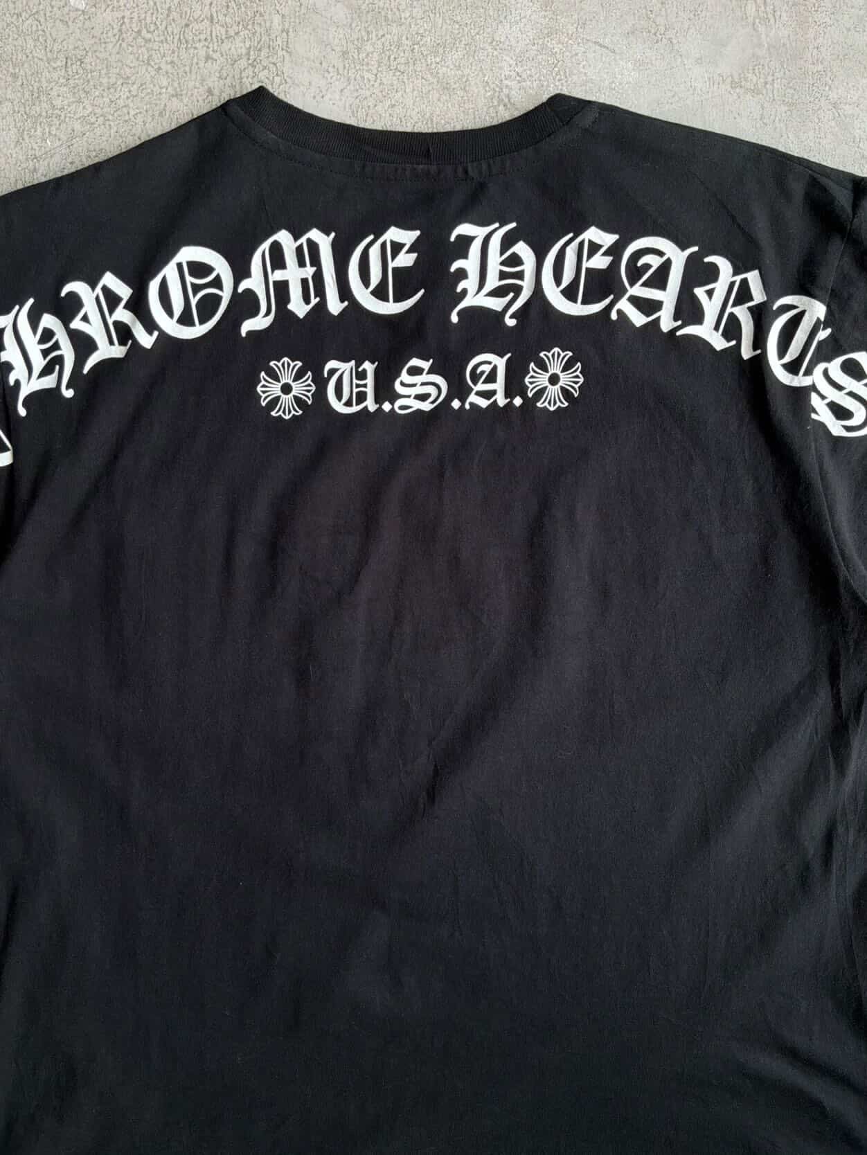 Chrome Hearts USA Banner Tee