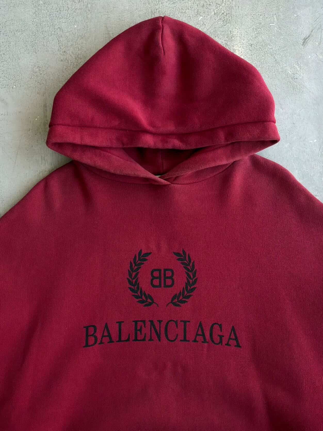 Balenciaga Flower Script Hoodie