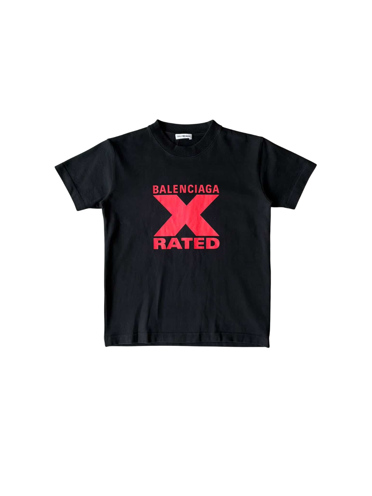 Balenciaga Womens X-Rated Tee