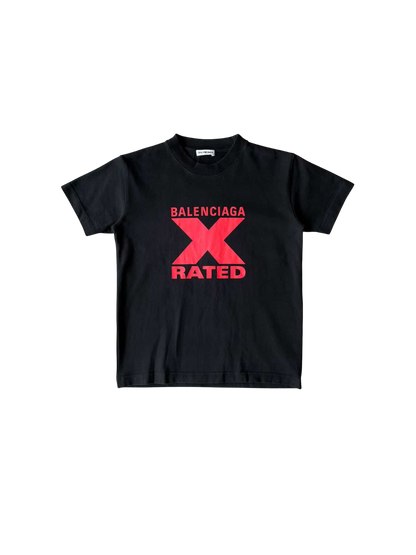Balenciaga Womens X-Rated Tee