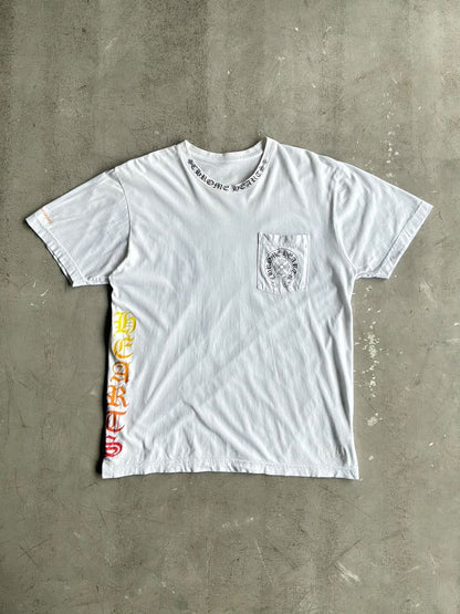 Chrome Hearts Side Script Horseshoe Tee