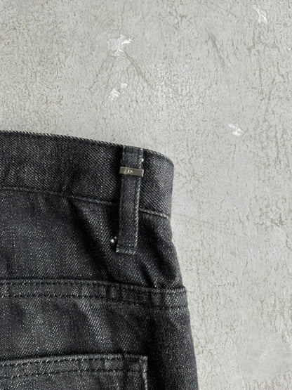 Dior Homme Hedi Slimane  Slim Straight Raw Denim Jeans