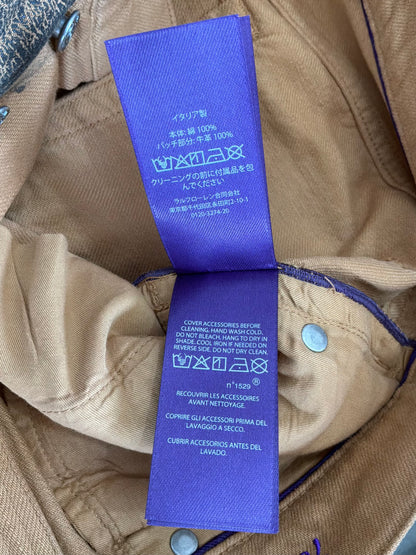 Ralph Lauren Purple Label Wax Coated Jeans