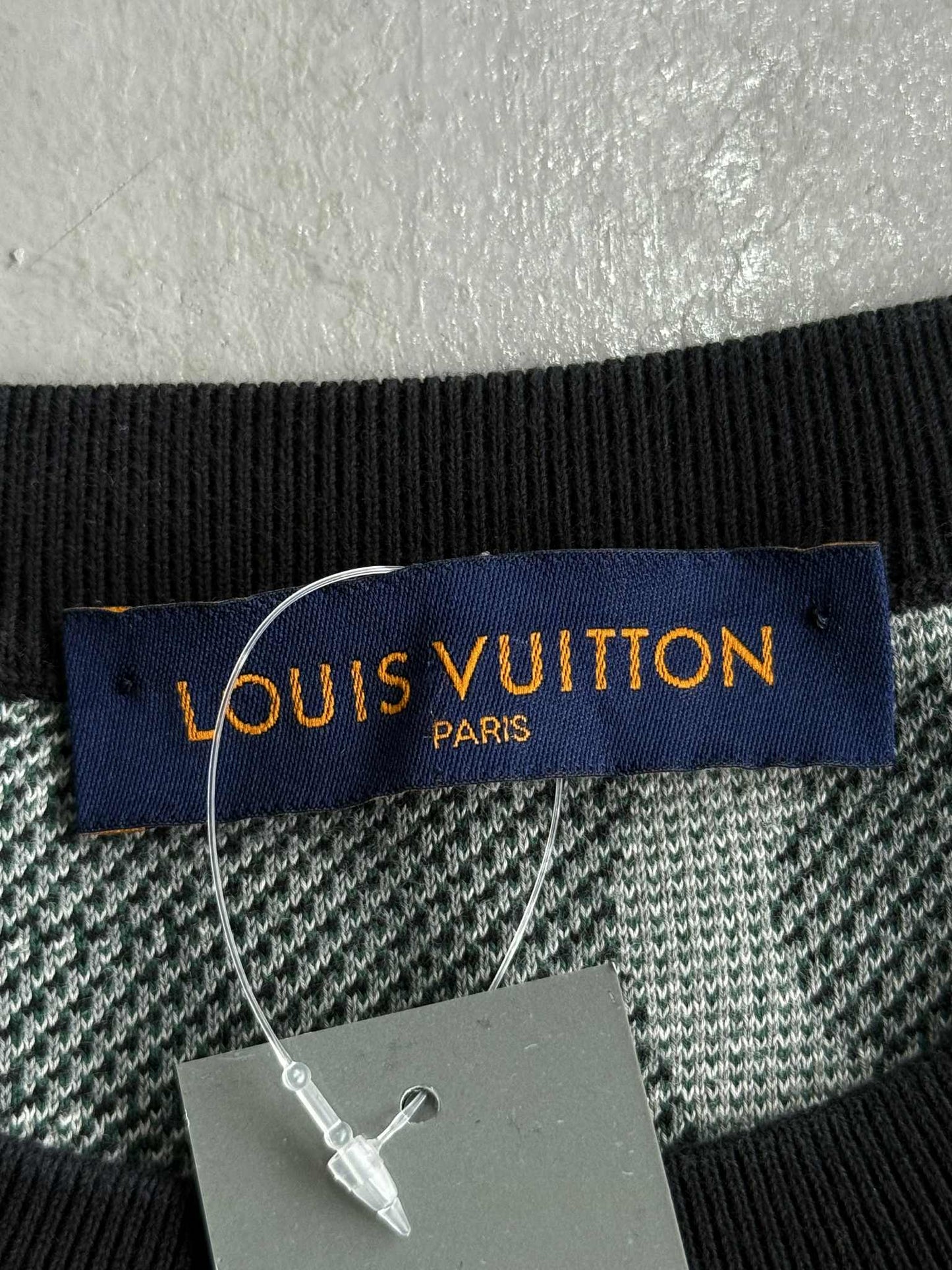 Louis Vuitton Camou Script Knit Crewneck
