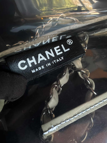 Chanel Heart CC PVC Flap Bag