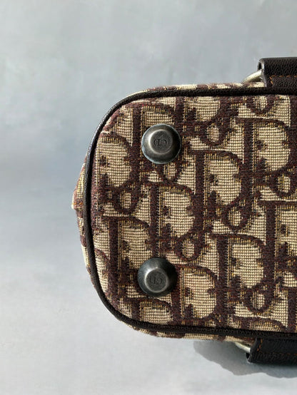 Dior Trotter Leather Boston Bag
