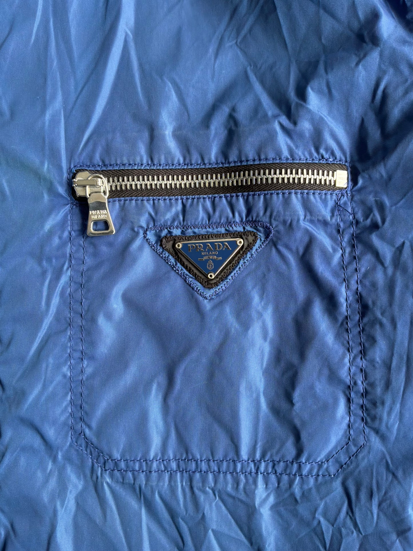 Vintage Prada Chest Emblem Windbreaker