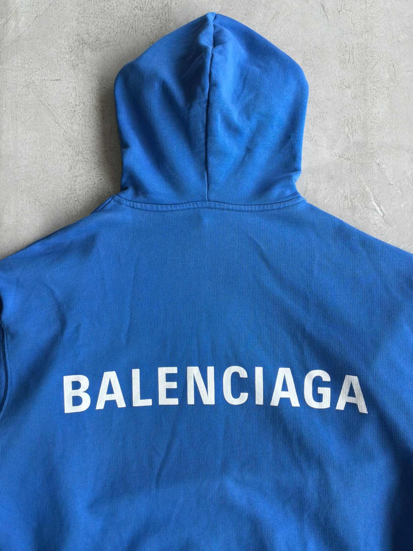 Balenciaga Script Back Logo Hoodie