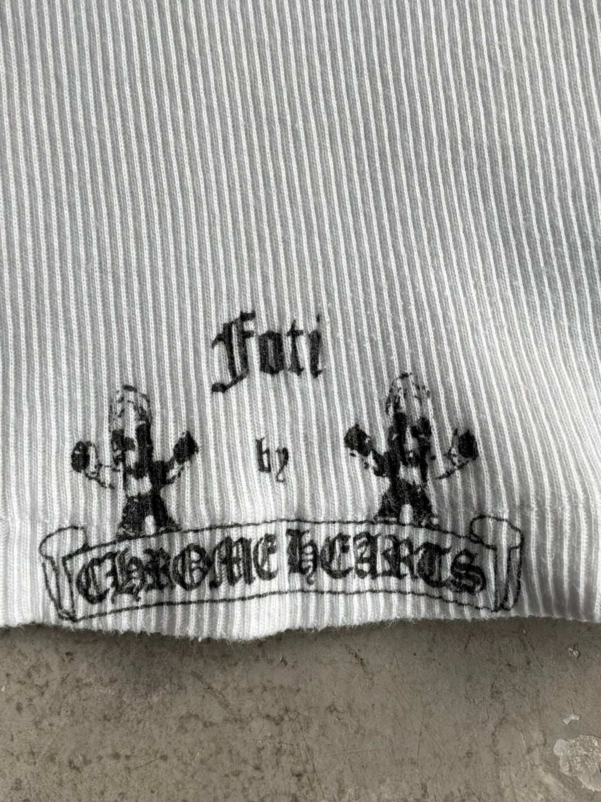 90s Chrome Hearts Foti Tbar Tanktop