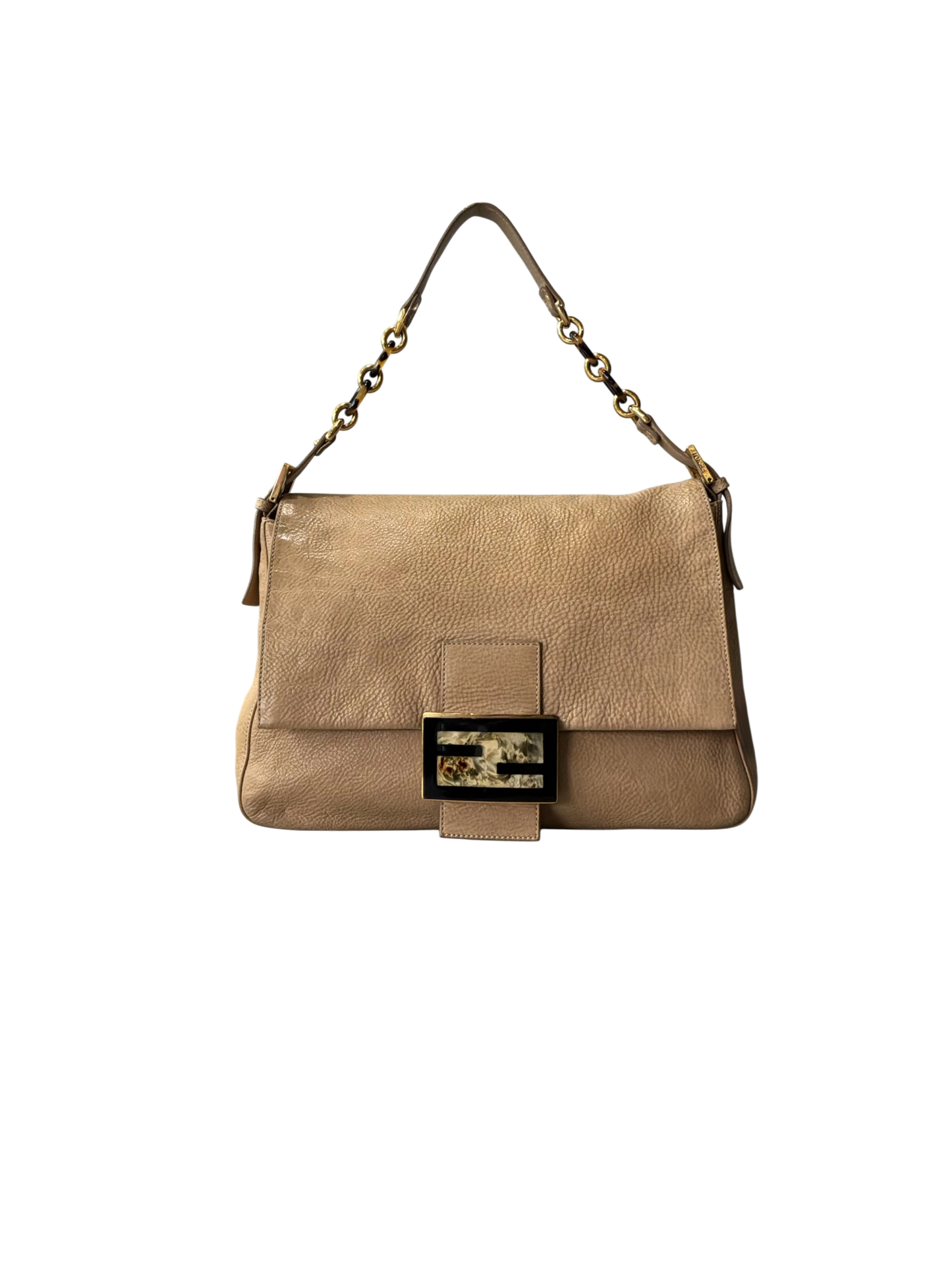 Fendi Mamma Baguette Brown Bag