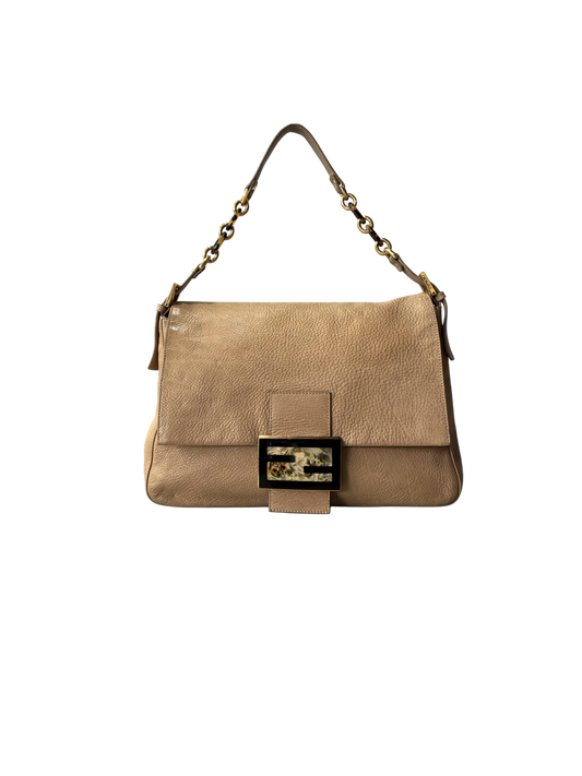 Fendi Mamma Baguette Brown Bag