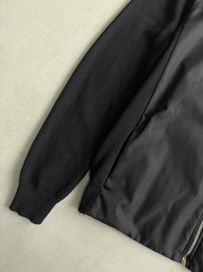 Prada triangle Logo Black Jacket
