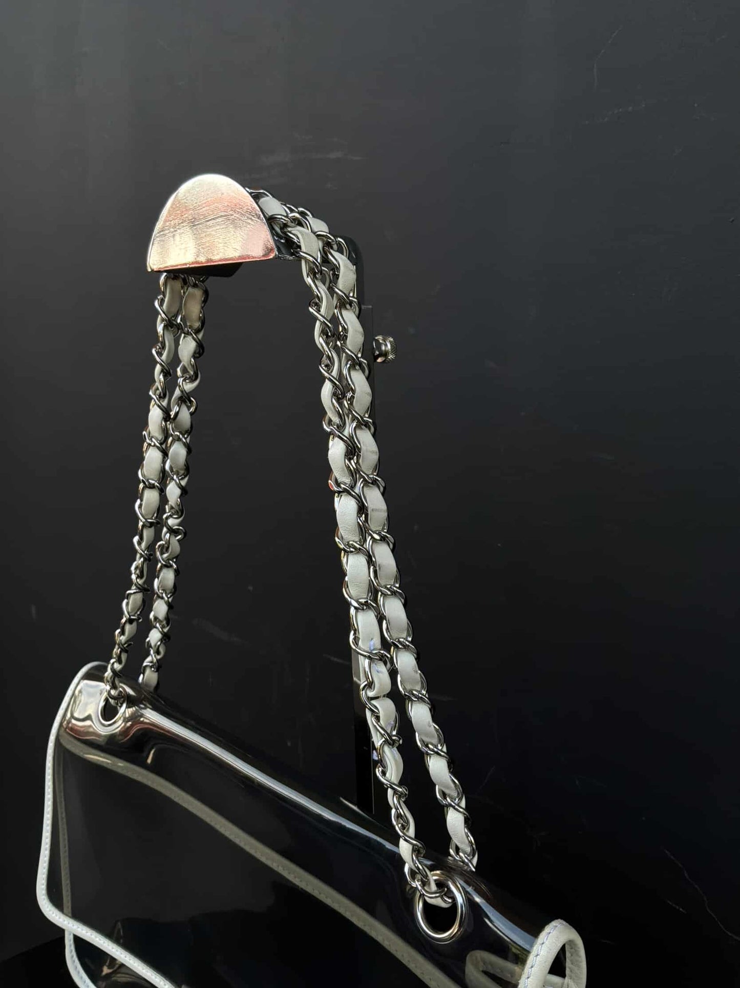 Chanel Heart CC PVC Flap Bag