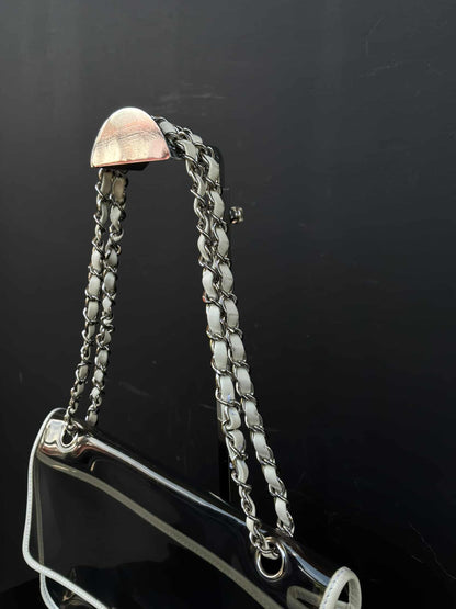 Chanel Heart CC PVC Flap Bag