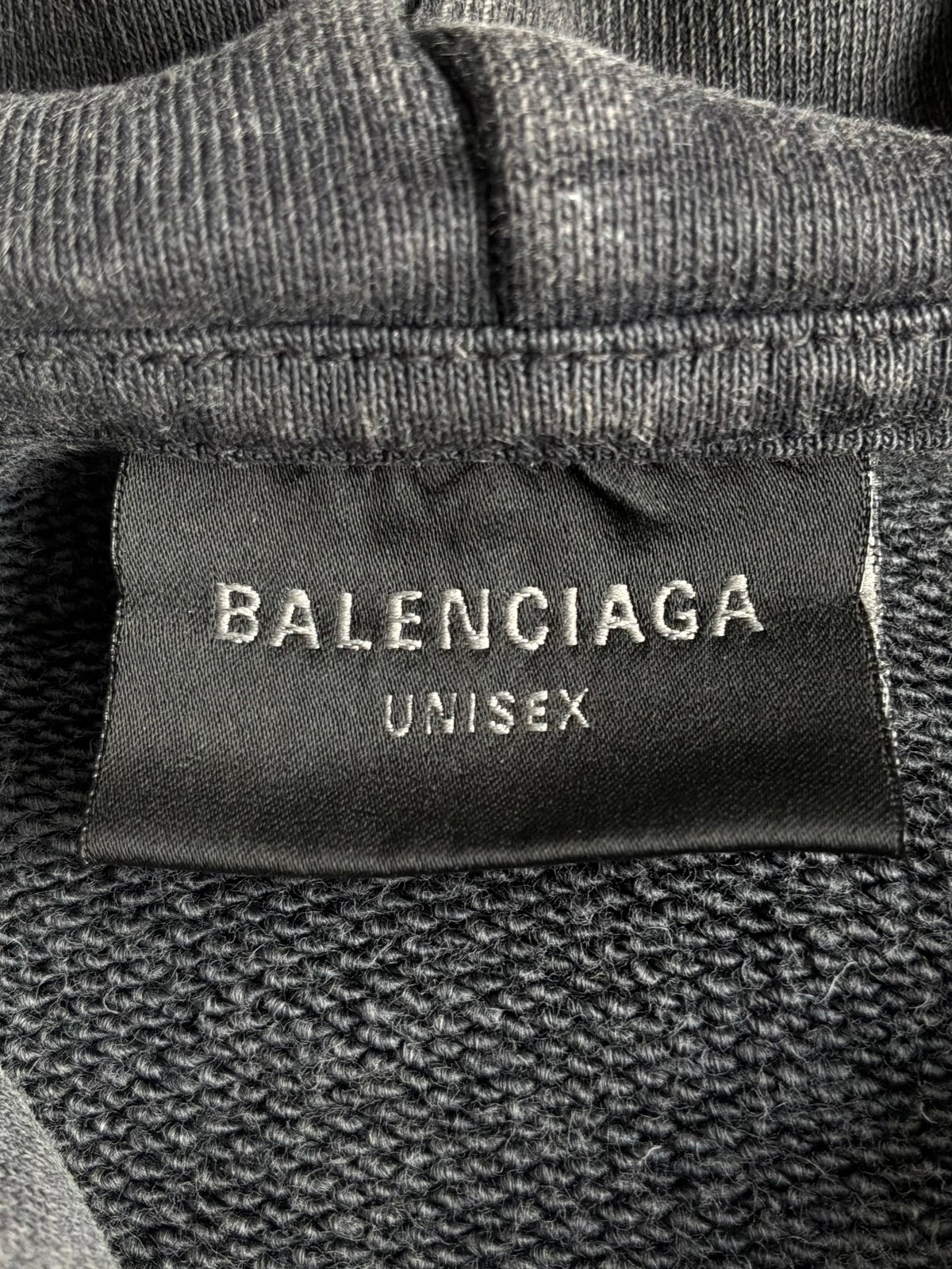 Balenciaga Tie Dye Distressed Hoodie