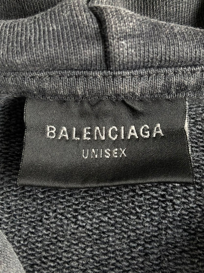 Balenciaga Tie Dye Distressed Hoodie
