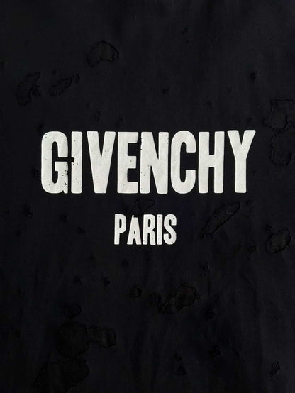 Givenchy Distressed Logo Tee